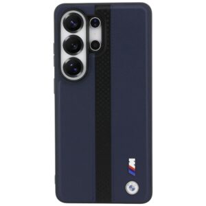 Dėklas BMW Perforated Stripe Logo MagSafe Samsung Galaxy S26 Ultra mėlynos spalvos - Image 3