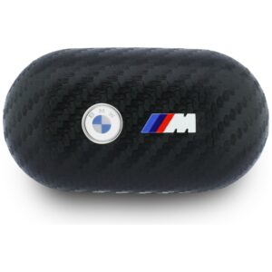 Ausinės Bluetooth TWS BMW Carbon Metal Logo ENC juodos spalvos - Image 2