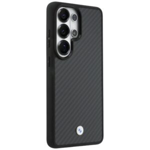 Dėklas BMW Sign Magnetic Carbon Fiber MagSafe Samsung Galaxy S26 Ultra juodos spalvos - Image 4
