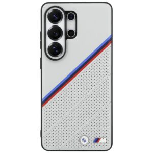 Dėklas BMW Tricolor Metal Logo MagSafe Samsung Galaxy S26 Ultra grey - Image 3