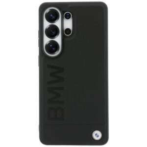 Dėklas BMW Leather Hot Stamp MagSafe Samsung Galaxy S26 Ultra juodos spalvos - Image 3