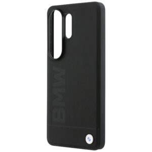 Dėklas BMW Leather Hot Stamp MagSafe Samsung Galaxy S26 Ultra juodos spalvos - Image 6