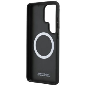 Dėklas BMW M Kevlar Logo MagSafe Samsung Galaxy S26 Ultra juodos spalvos - Image 7