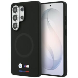 Dėklas BMW M Silicone MagSafe Samsung Galaxy S26 Ultra juodos spalvos