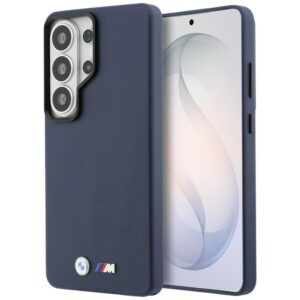 Dėklas BMW M Metal Logo MagSafe Samsung Galaxy S26 Ultra navy blue