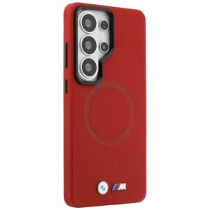Dėklas BMW M Metal Logo MagSafe Samsung Galaxy S26 Ultra red - Image 4