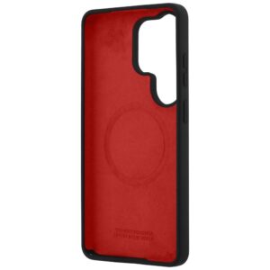 Dėklas BMW M Silicone Tricolor Line MagSafe Samsung Galaxy S26 Ultra juodos spalvos - Image 7