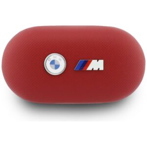 Ausinės Bluetooth TWS BMW Metal Logo ENC raudonos spalvos - Image 2