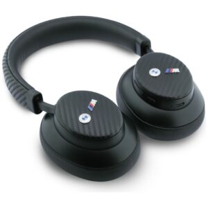 BMW ausinės M Carbon Metal Logo Bluetooth ENC juodos spalvos - Image 4