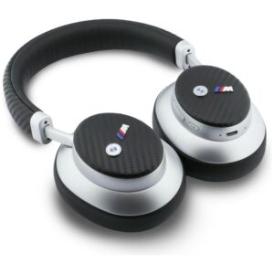 BMW ausinės M Carbon Metal Logo Bluetooth ENC sidabro spalvos - Image 4