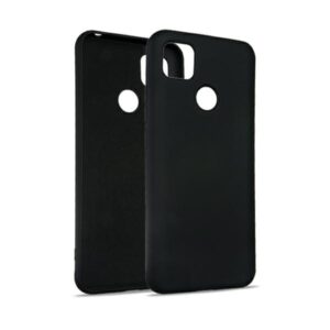 Beline Dėklas Silicone Realme 7 juodos spalvos - Image 1
