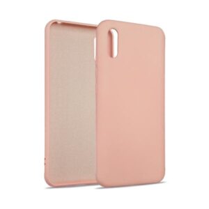 Beline Dėklas Silicone Xiaomi Redmi 9A rožinio aukso spalvos