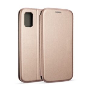 Beline Dėklas Book Magnetic Samsung A41 A4 Rose Gold