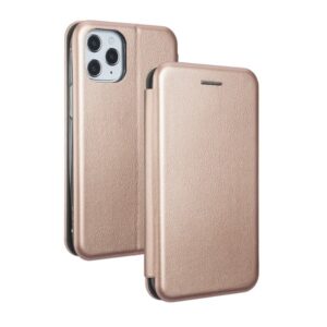 Beline Book Magnetic Apple iPhone 12 mini Dėklas Rose Gold