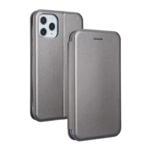 Beline Book Magnetic Apple iPhone 12mini Dėklas Steel