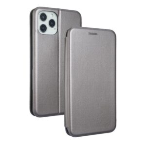 Beline Book Magnetic Apple iPhone 12/12 Pro 6.1" Dėklas Steel