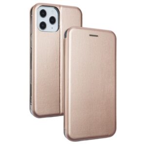 Beline Book Magnetic Dėklas Apple iPhone 12 Pro Max 6.7" Rose Gold