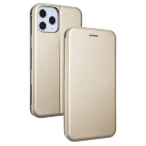 Beline Book Magnetic Apple iPhone 12 Pro Max 6.7" Dėklas Gold - Image 1