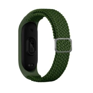 Beline apyrankė Mi Band 3/4 Textile green - Image 1