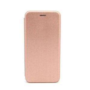 Beline Dėklas Book Magnetic Samsung Galaxy M53 5G M536 rožinio aukso spalvos