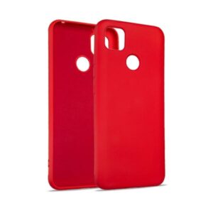 Beline Dėklas Silicone Xiaomi Redmi 10A raudonos spalvos
