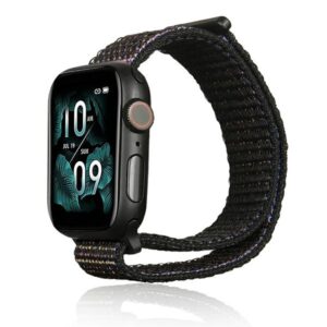 Beline Apple Watch Nylon apyrankė38/40/41mm juodos spalvos - Image 1