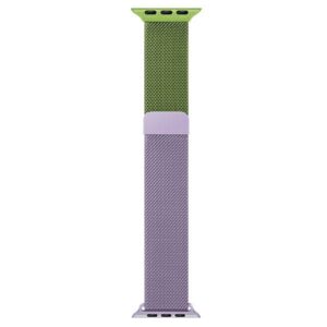 Beline apyrankė Apple Watch Steel38/40/41mm green/purple - Image 2