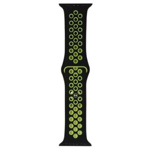 Beline Apple Watch Sport Silicone apyrankė42/44/45/49mm juodos spalvos/Lime - Image 2