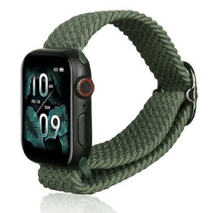 Beline Apple Watch Textile apyrankė 38/40/41mm žalios spalvos - Image 1