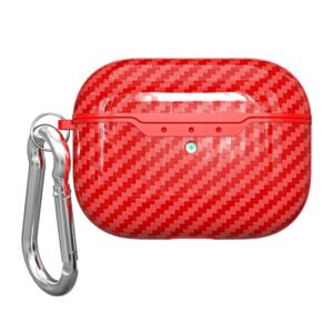 Beline AirPods Carbon Dėklas Airpods Pro 2 red - Image 1