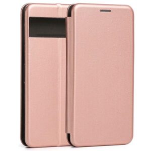 Beline Book Magnetic Dėklas Google Pixel 7Pro Rose Gold - Image 1