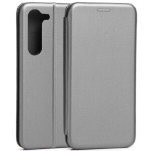 Beline Book Magnetic Dėklas Samsung Galaxy S23+S916 steel - Image 1