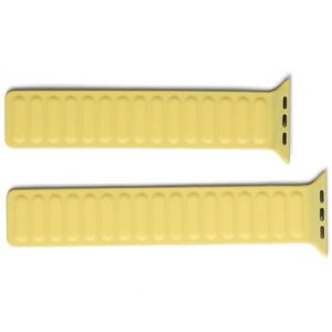 Beline Apple Watch Magnetic apyrankė 38/40/41mm geltonos spalvos - Image 2