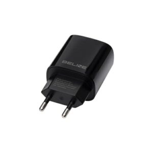 Beline Charger 1x USB-C + 1x USB 20W juodos spalvos (only head) PD 3.0 + QC 3.0 BLN2CB20 - Image 2