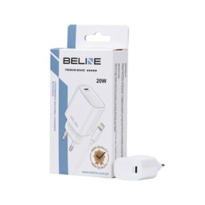 Beline Charger 1x USB-C 20W + Lightning cable baltos spalvos /baltos spalvos PD3.0 BLNCW20L - Image 3