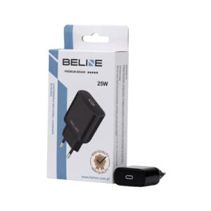 Beline Charger 1x USB-C 25W juodos spalvos (only head) PD 3.0 BLNCB25 GaN - Image 3
