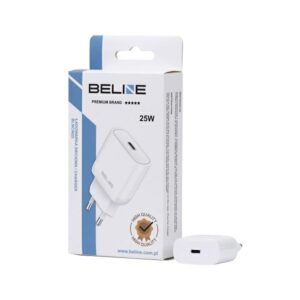 Beline Charger 1x USB-C 25W baltos spalvos (only head) PD 3.0 BLNCW25 GaN - Image 3