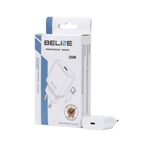 Beline Charger 1x USB-C 25W + cableUSB-C baltos spalvos /baltos spalvos PD 3.0 BLNCW25C GaN - Image 3
