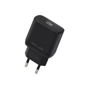 Beline Charger 1x USB-C 30W juodos spalvos (only head) PD 3.0 BLNCB30 GaN - Image 1