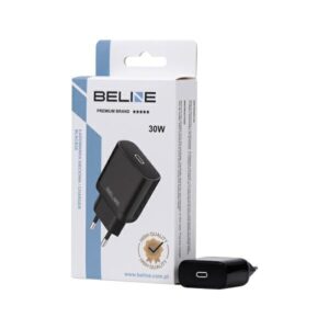 Beline Charger 1x USB-C 30W juodos spalvos (only head) PD 3.0 BLNCB30 GaN - Image 3