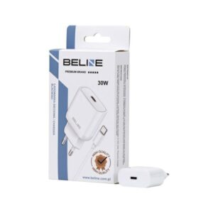 Beline Charger 1x USB-C 30W + cableUSB-C baltos spalvos /baltos spalvos PD 3.0 BLNCW30C GaN - Image 3