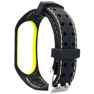 Beline Mi Band 3/4 Smart apyrankė juodos spalvos/Lime - Image 1