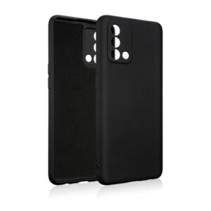Beline Silicone Dėklas Oppo Reno 6 Litejuodos spalvos - Image 2