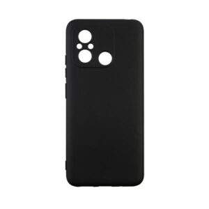 Beline Xiaomi 12C Silicone Dėklasjuodos spalvos