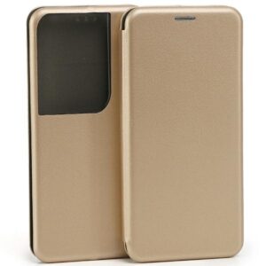 Beline Dėklas Book Magnetic Oppo Reno 8 Pro Gold