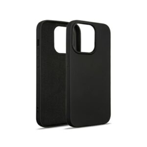 Beline Silicone Dėklas Apple iPhone 15 Pro 6.1"juodos spalvos
