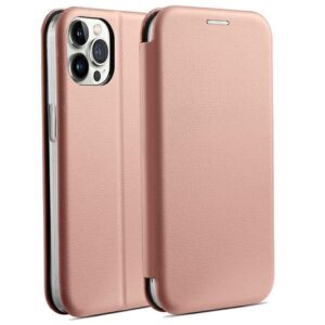Beline Book Magnetic Apple iPhone 15 Pro 6.1" Dėklas Rose Gold
