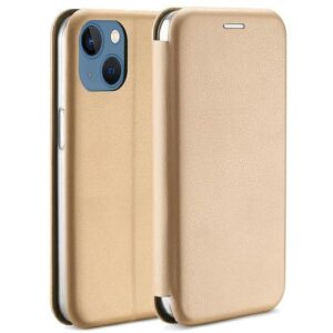 Beline Book Magnetic Apple iPhone 15 Plus 6.7" Dėklas Gold