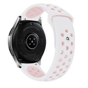Beline Watch apyrankė 20mm Sport Siliconebaltos spalvos/rožinės spalvos baltos spalvos/rožinės spalvos box - Image 2