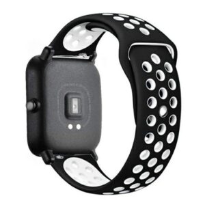 Beline Watch apyrankė 22mm Sport Silicone juodos spalvos/baltos spalvos box - Image 2